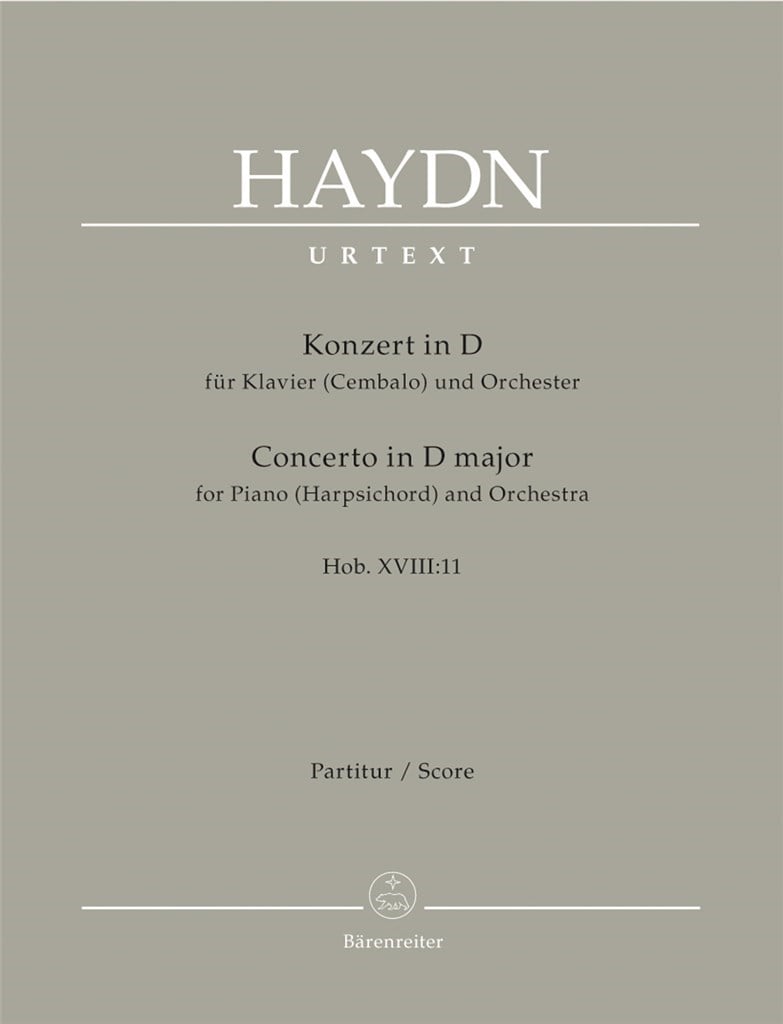 Piano Concerto D major Hob. XVIII:11